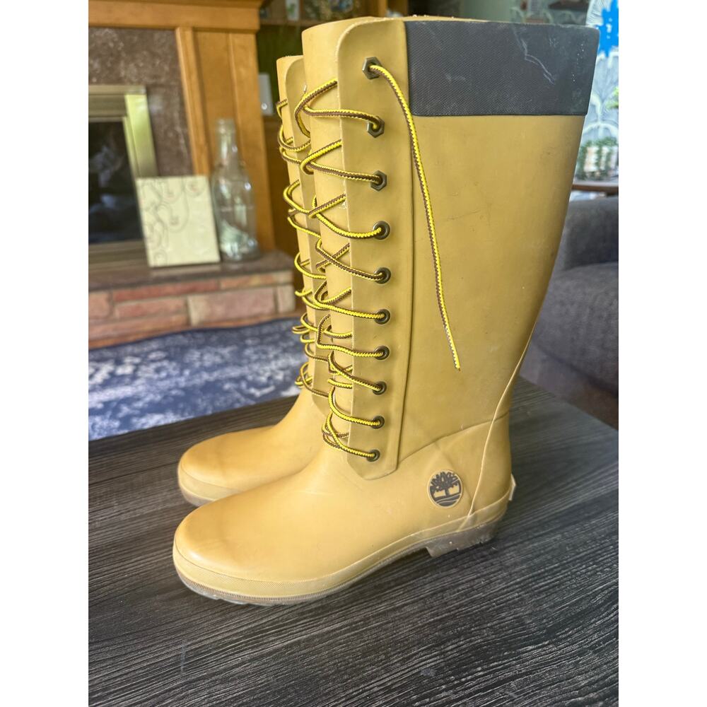 Timberland 14" Waterproof Muck Wool Insole Boots Sz. 8 - Picture 4 of 7